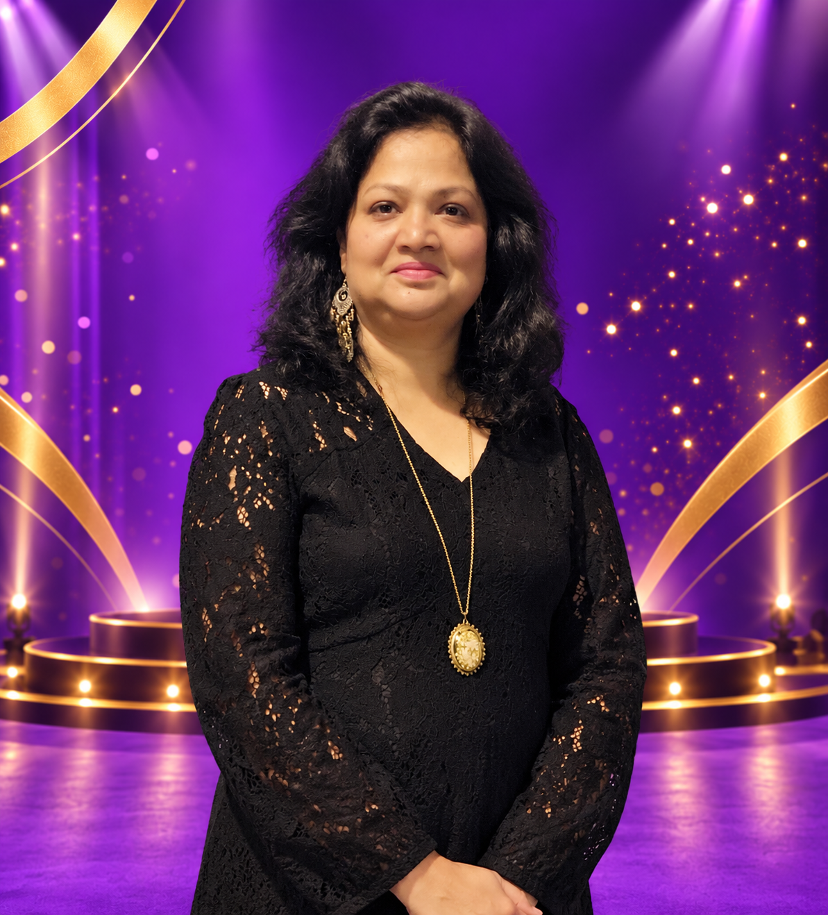 Portrait of Ms. Amitha Mohan, Project Head