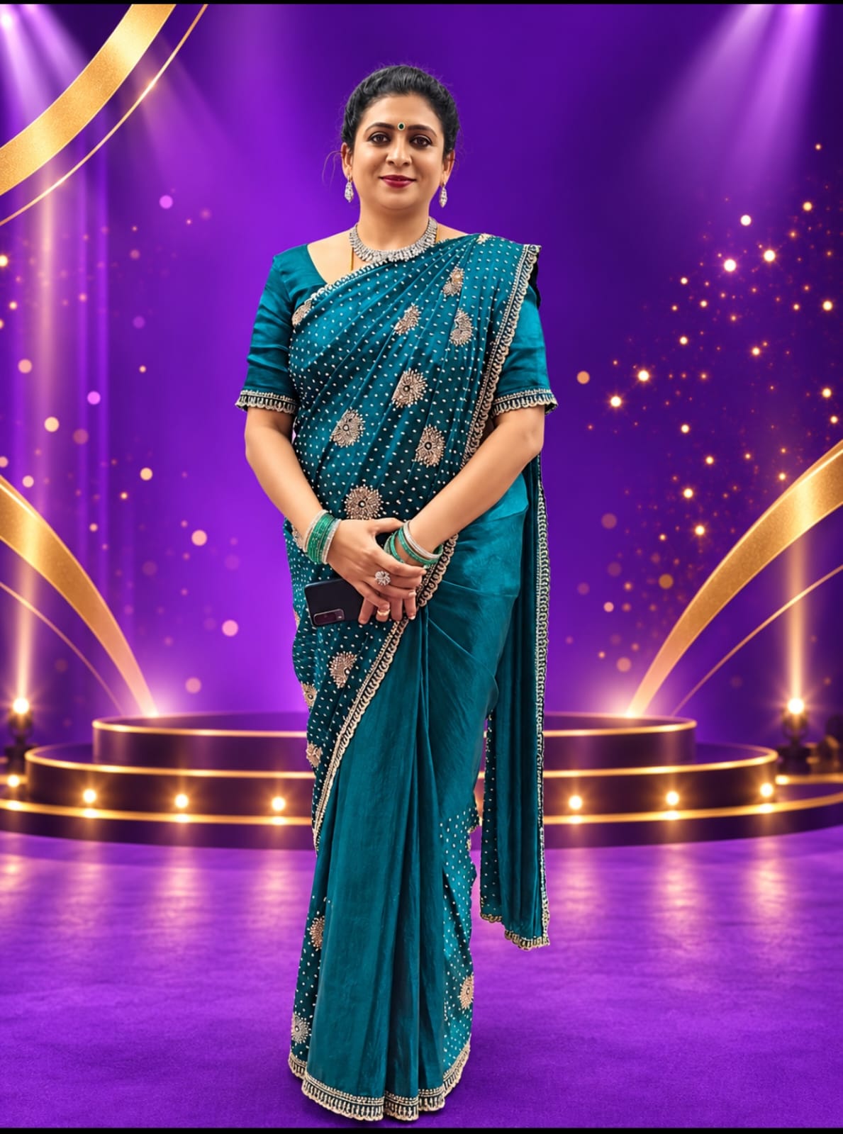 Portrait of Mrs. Asha Rajini, Founder, Sthree Creators